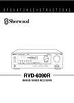 Sherwood RVD-6090R Receiver Owners Instruction Manual. Fixed Price $22.24.