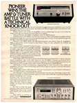 1980 Pioneer Stereo Receiver TX9800 Print Ad - Wins With Knock Out. Fixed Price $8.74.