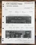 Kenwood KR-V6050 KR-V7050 Receiver Service Manual *original*. Fixed Price $19.97.