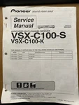 Original Service Manual For Pioner Vsx Model Receivers Select. Fixed Price $11.98.