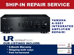 Repair Service For Yamaha A-S801 Integrated Amplifier. Fixed Price $350.00.