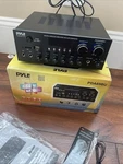 Pyle PDA69BU Bluetooth MP3 Usb/sd/aux Fm Radio Stereo Amplifier Audio Receiver. Fixed Price $64.99.