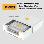 Televes 531983 Smartkom High Gain Mast Amplifier Antenna Combiner. Fixed Price $199.95.