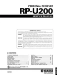 Service Manual Guide For Yamaha RP-U200. Fixed Price $17.50.