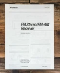 Sony STR-AV570X STR-AV270X Receiver Owners / User Manual *original*. Fixed Price $24.97.