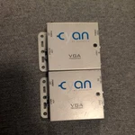 Cyan By Magenta Vga Signal Extender, Transmitter And Receiver Set. Fixed Price $25.00.