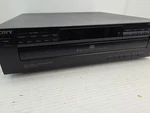 Sony 5-DISC Carousel System Player CDP-C225 Tested No Remote. Fixed Price $60.00.