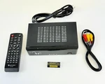 Digital Converter Box W/ Recording, Playback, & Parental Control Ematic AT103B. Fixed Price $11.40.
