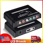 5 Rca Ypbpr Component To Hdmi Video Audio Converter Adapter For PS2 Wii And More. Fixed Price $23.71.