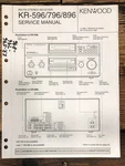 Kenwood KR-596 KR-796 KR-896 Receiver Service Manual *original*. Fixed Price $14.97.