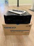 Onkyo TX-SR700 Av Receiver Amplifier Tuner Remote, Manual And Box Bundle. Fixed Price $99.50.