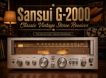 Sansui G-2000 Rare Vintage Stereo Receiver. Fixed Price $1399.30.