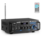 Moukey 2.0 Channel Stereo Bluetooth 5.0 Karaoke Amplifier, 300W Audio Rec. Fixed Price $56.22.