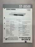 Sony ST-JX500 Original Service Manual Free Shipping. Fixed Price $14.00.