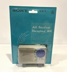 Sony ICR-3 Gray Am Receiver Vintage Pocket Radio W/ Built-in Antenna Brand New. Fixed Price $43.80.
