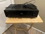 Denon PMA-800NE Stereo Integrated Amplifier Power Cord Cut Untested. Fixed Price $190.00.