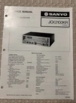 MAR/78 Sanyo Jcx 2100 Kr Stereo Receiver Service Manual. Fixed Price $20.00.