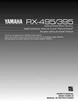 Yamaha RX-495 Receiver Owners Manual. Fixed Price $22.24.