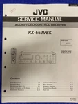 Jvc RX-662VBK RX662VBK Service Manual **original**. Fixed Price $12.49.