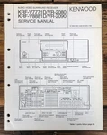 Kenwood KRF-V7771 -V8881 VR-2080 -2090 Receiver Service Manual *original*. Fixed Price $19.97.