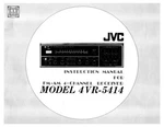 Jvc 4VR-5414 Receiver Owners Instruction Manual Reprint. Fixed Price $22.24.