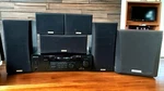 Kenwood VR-517 Audio Video Receiver Surround Sound System Amplifier Complete. Fixed Price $249.98.