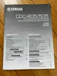 Vintage Yamaha Cdc 905 505 Natural Sound Compact Disc Player Owner's Manual. Fixed Price $14.99.