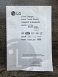Lg 5-DVD Dolby Digital Dts Changer Av Home Theater System LHT764 Owner's Manuals. Fixed Price $9.99.