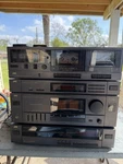 Jvc RX-R85 Xbk Receiver Cassette Deck And Cd Player Tested Works. Fixed Price $280.00.