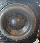 Sunfire HRS-12 12" Compact Subwoofer Polymer Treated Paper Cone Black. Fixed Price $650.00.