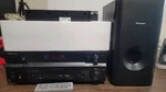 Pioneer SX-217-K Am/fm Stereo Receiver W/ S-FCRW2900-K Speaker System. Fixed Price $119.99.