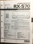 Yamaha RX-S70 Receiver Service Manual *original*. Fixed Price $19.97.