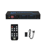 4K 60HZ Hdmi Matrix Switcher Splitter 4X2 In Out For PS4 PS5 Box. Fixed Price $31.95.