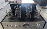 Monoprice 113194 25 Watt Power Amplifier Stereo Hybrid Tube With Bluetooth. Fixed Price $115.95.