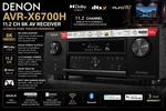 Denon AVR-X6700H Dolby Atmos 11.2 Ch 8K Tested & Working Great Condition. Fixed Price $1499.99.