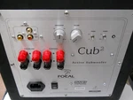Focal Cub 2 Active Subwoofer Blows Fuses - Broken Parts. Fixed Price $79.00.