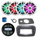 Infinity Radio, Adapter, Spa Bezel, 4X 6.5" 225W Led White Speakers W/ant,wire. Fixed Price $342.99.