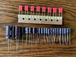 Denon DP-35F Recap Kit Capacitors Turntable Speed Repair Set (30 Parts). Fixed Price $25.00.