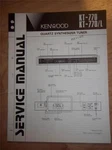 Kenwood Service Manual KT-770/-770L Tuner Original Repair. Fixed Price $8.98.