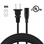 Ul Listed 6FT Ac Power Cord For Wiim AMP001 /amp Pro AMP002 Stereo Amplifier. Fixed Price $10.22.