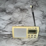 Sony Liv ICF-M410V Tv Weather Am/fm 4-BANDS Portable Clock Radio Tested Works. Fixed Price $26.00.