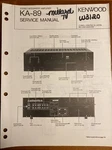 Kenwood KA-89 Stereo Integrated Amplifier Original Service Repair Manual. Fixed Price $14.94.