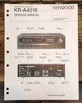 Kenwood KR-A4010 Receiver Service Manual *original*. Fixed Price $19.97.
