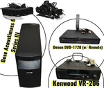 Bose Acoustimass Series Iii 5.1 System Bundle Kenwood VR-206 Receiver Denon. Fixed Price $325.00.