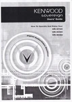 Operating Instructions For Kenwood VR-5080, VR-5090, VR-5700. Fixed Price $17.36.