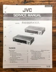 Jvc R-K100L Receiver Service Manual *original*. Fixed Price $19.97.