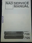 Nad 7120 7125 Receiver Service Manual Original. Fixed Price $29.99.