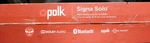 Polk Sigma Solo Universal Home Theatre Sound Bar- ( No Ac Adapter ). Fixed Price $43.63.