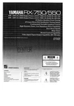 Yamaha RX-750 Receiver Owners Manual. Fixed Price $22.24.