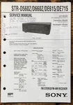 Sony STR-D560Z STR-D660Z STR-DE615 STR-DE715 Receiver Service Manual *orig*. Fixed Price $19.97.